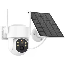 IMMAX NEO LITE SMART Security venkovní kamera Solar Sentry v2, Wi-Fi, P/T, HD, PIR, 4MP, TUYA