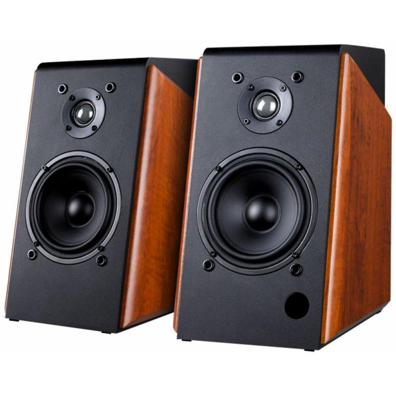 FENDA F&D repro R60BT/ 2.0/ 120W/ dřevěné/ černodřevěná barva/ BT4.0/ USB/ optický vstup/ dálkové ovládání