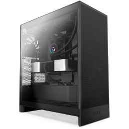POŠKOZENÝ OBAL - NZXT skříň H7 Flow edition / ATX / 3x 120 mm fan / USB-C / 2x USB / prosklená bočnice / mesh panel / černá