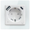 IMMAX NEO SMART inteligentne gniazdo wewnętrzne Nexa bez bolca (typ F)/ 1x USB/ 1x USB-C/ PD 20W/ Zigbee/ LIDL/ TUYA