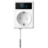 IMMAX NEO SMART inteligentne gniazdo wewnętrzne z termometrem bez bolca (typ F)/ 16A/ Wi-Fi/ TUYA/ LIDL