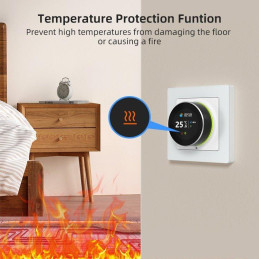 IMMAX NEO LITE SMART termostat Nexa pro elektrické podlahové topení 16A, Zigbee, TUYA