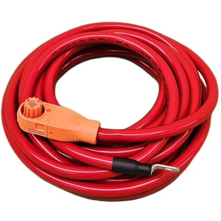 Solarmi silový kabel pro baterii BOS-G, 5m, červený, Deye