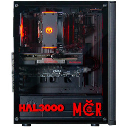 HAL3000 MČR Finale Elite / AMD Ryzen 7 5700X/ 16GB DDR4/ RX 9060 XT 16G/ 1TB PCIe4 SSD/ WiFi/ W11
