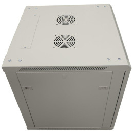 XtendLan 12U/600x600, na zeď, jednodílný, složený, skleněné dveře, šedý-osobní odběr,bez krabice