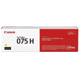 Canon TONER 075 H Y žlutá pro i-SENSYS LBP646Cdw, LBP647Cdw, MF664Cdw, MF667Cdw