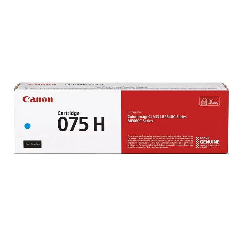 Canon TONER 075 H C azurová pro i-SENSYS LBP646Cdw, LBP647Cdw, MF664Cdw, MF667Cdw