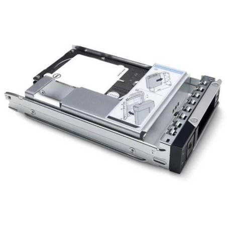 Dell 2.4TB Hard Drive SAS ISE 12Gbps 10K 512e 2.5in with 3.5in HYB CARR Customer Kit