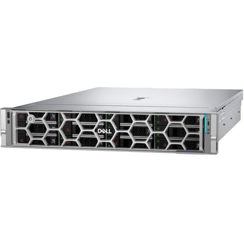 DELL PowerEdge R570/ 16x 2.5"/ Xeon 6507P/ 1x 32GB/ 2x 960GB SSD/ H965i/ iDRAC 10 Enterprise 17G/ 2x 1100W/ 3Y Basic