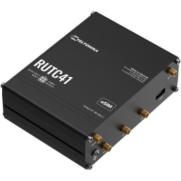 Teltonika RUTC41 průmyslový router   4x LAN, 1x WAN, 4G/LTE, Dual SIM + eSIM, WiFi 6