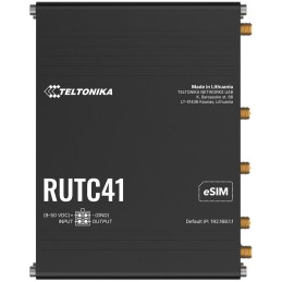 Teltonika RUTC41 průmyslový router   4x LAN, 1x WAN, 4G/LTE, Dual SIM + eSIM, WiFi 6