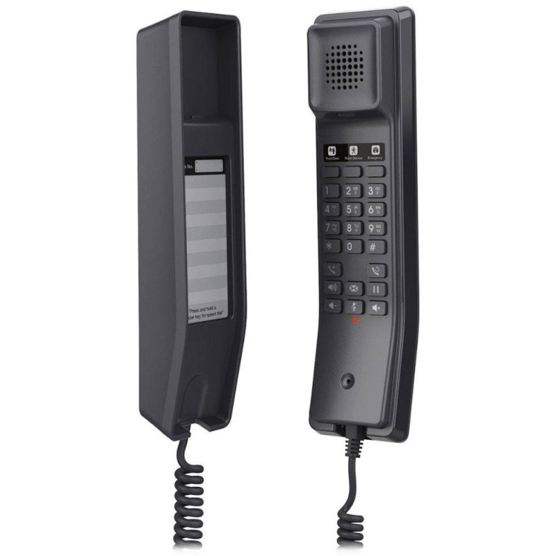 Grandstream GHP611 SIP hotelový telefon černý