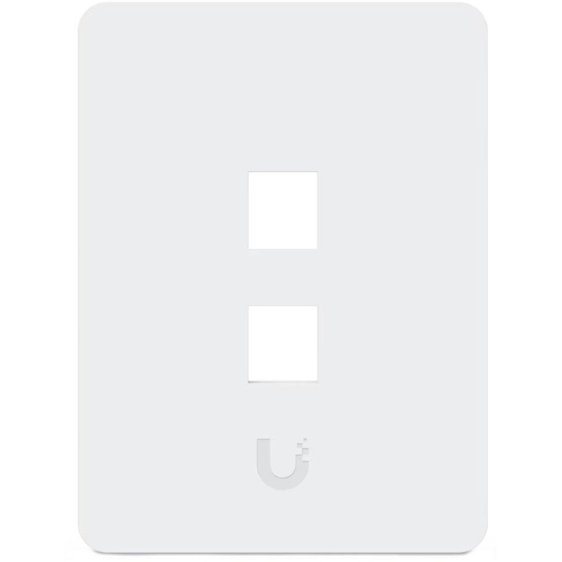 Ubiquiti Universal Paintable 2-Port Keystone Wall Plate Vertical