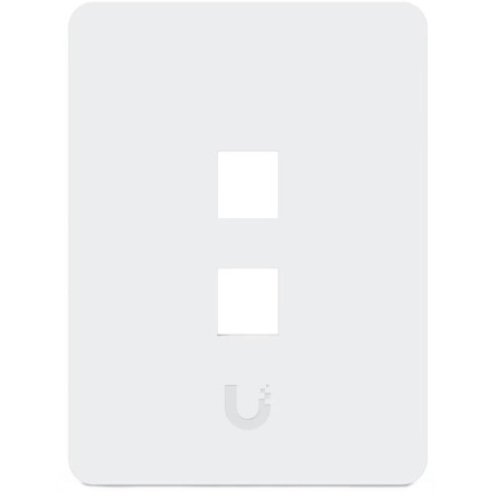 Ubiquiti Universal Paintable 2-Port Keystone Wall Plate Vertical