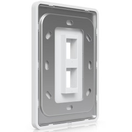 Ubiquiti Universal Paintable 2-Port Keystone Wall Plate Vertical