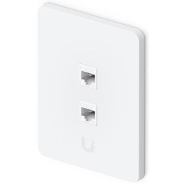 Ubiquiti Universal Paintable 2-Port Keystone Wall Plate Vertical