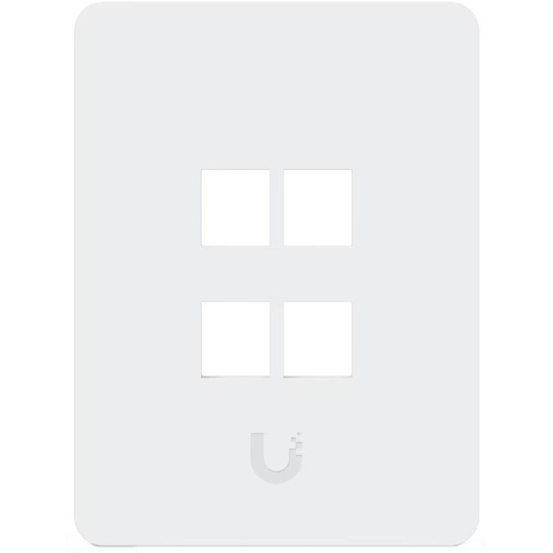 Ubiquiti Universal Paintable 4-Port Keystone Wall Plate Vertical