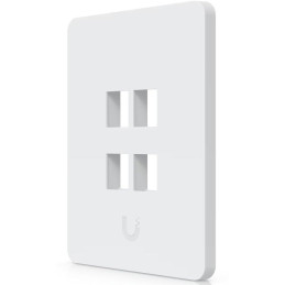 Ubiquiti Universal Paintable 4-Port Keystone Wall Plate Vertical