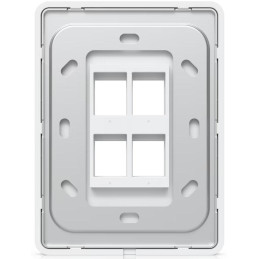 Ubiquiti Universal Paintable 4-Port Keystone Wall Plate Vertical