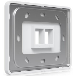 Ubiquiti Universal Paintable 2-Port Keystone Wall Plate Horizontal
