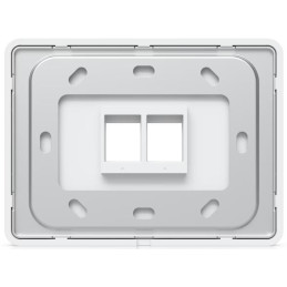 Ubiquiti Universal Paintable 2-Port Keystone Wall Plate Horizontal