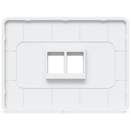 Ubiquiti Universal Paintable 2-Port Keystone Wall Plate Horizontal