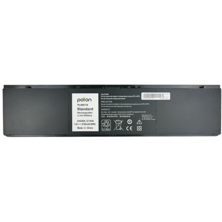 TRX Baterie Polion 34GKR pro notebooky DELL451-BBFS Latitude E7440 E7450 - 6700mAh 50Wh /neoriginální