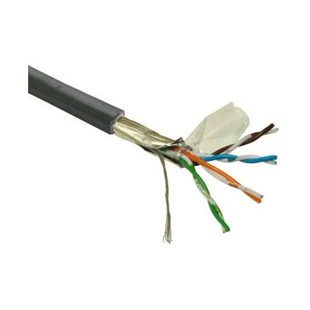 PLANET kabel FTP, drát, 4pár, Cat 5e, PE venkovní, Planet Elite, Dca (balení 1km)