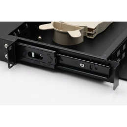 XtendLan 19" optický rozvaděč, 24x SC simplex nebo 24x LC duplex, výsuvný