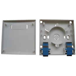 XtendLan zásuvka, pro 2x SC adaptér (bez SC adaptérů), 86x86mm