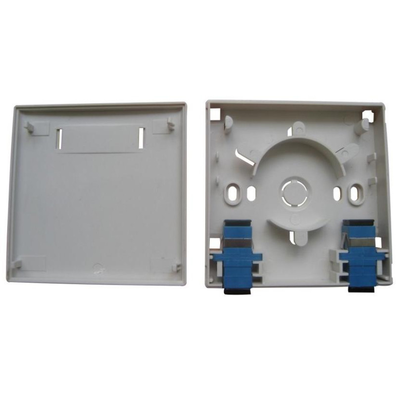 XtendLan zásuvka, pro 2x SC adaptér (bez SC adaptérů), 86x86mm