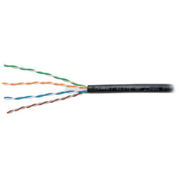 PLANET kabel UTP, drát, 4pár, Cat 6, PE venkovní, Dca, balení 305m