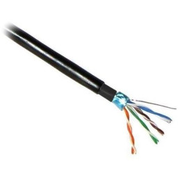 PLANET kabel FTP, drát, 4pár, Cat 5e, PE+PE venkovní dvouplášť, Planet Elite, Dca (balení 305m)