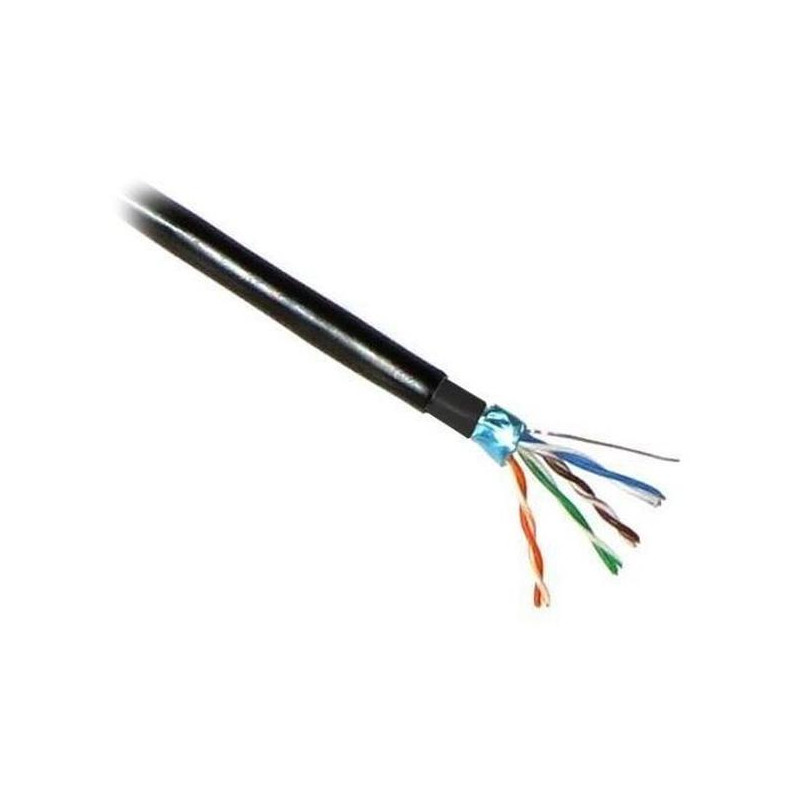 PLANET kabel FTP, drát, 4pár, Cat 5e, PE+PE venkovní dvouplášť, Planet Elite, Dca (balení 305m)