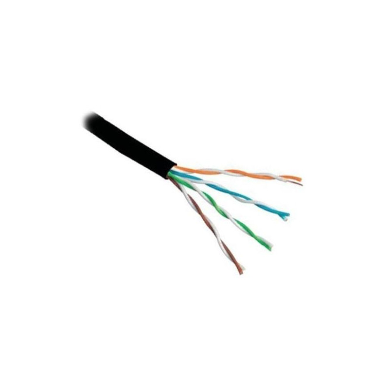 PLANET kabel UTP, drát, 4pár, Cat 5e, PE venkovní, Planet Elite, Dca, balení 305m
