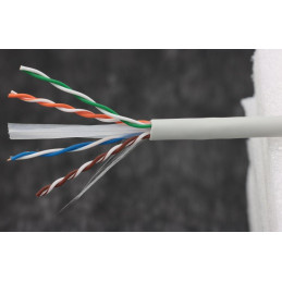 PLANET kabel UTP, lanko, 4pár, Cat 6, LS0H, ELITE, Dca, balení 305m