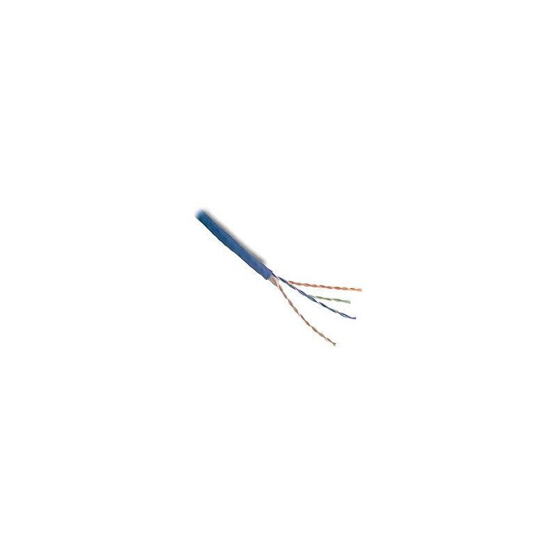 PLANET kabel UTP, drát, 4pár, Cat 5e, modrý, Planet Elite 2404N03, Dca (balení 305m)