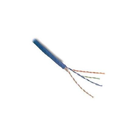 PLANET kabel UTP, drát, 4pár, Cat 5e, modrý, Planet Elite 2404N03, Dca (balení 305m)