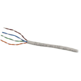 PLANET kabel UTP, drát, 4pár, Cat 5e, Planet Elite, Dca, 2404N03 (balení 100m)