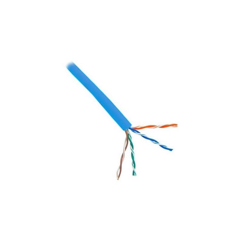 PLANET kabel UTP, lanko, 4pár,Cat 5e Planet Elite modré, balení 305m