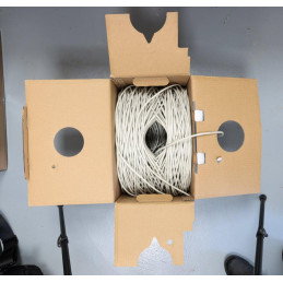 PLANET kabel UTP, drát, 4pár, Cat 5e, Planet Elite, 2404N03, balení 305m, REELEX