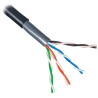 PLANET kabel UTP, drát, 4pár, Cat 5e, PE+PVC venkovní dvouplášť, Planet Elite, Dca,metráž z 1km špulky