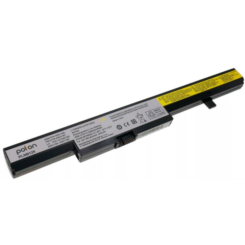 TRX Baterie Polion 45N1186 pro notebooky LENOVO B50-30 B50-70 B50-80 - 2200mAh 32Wh /neoriginální