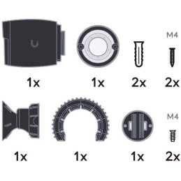 ROZBALENÉ - Ubiquiti AI Professional - kamera, 8Mpx rozlišení, 30 fps, IR LED, 3x zoom, obousměrné audio, IP65, PoE, černá