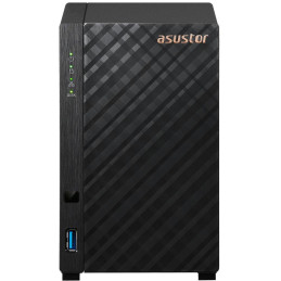 Asustor NAS AS1202T 2x 3,5" SATA/ Realtek RTD1619B, Quad Core 1.7 GHz, 1 GB DDR4 RAM, 1x 2.5GLAN, 3x USB3.2 Gen1