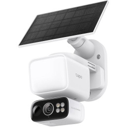 TP-Link Tapo C615F KIT venkovní WiFi Kamera se světlem, 3MPx, 2304×1296, audio, IR 10m, SD, IP65, solar panel, 10400 mAh