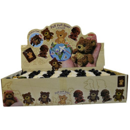 Panda softová, 8 cm, 24 ks v boxu