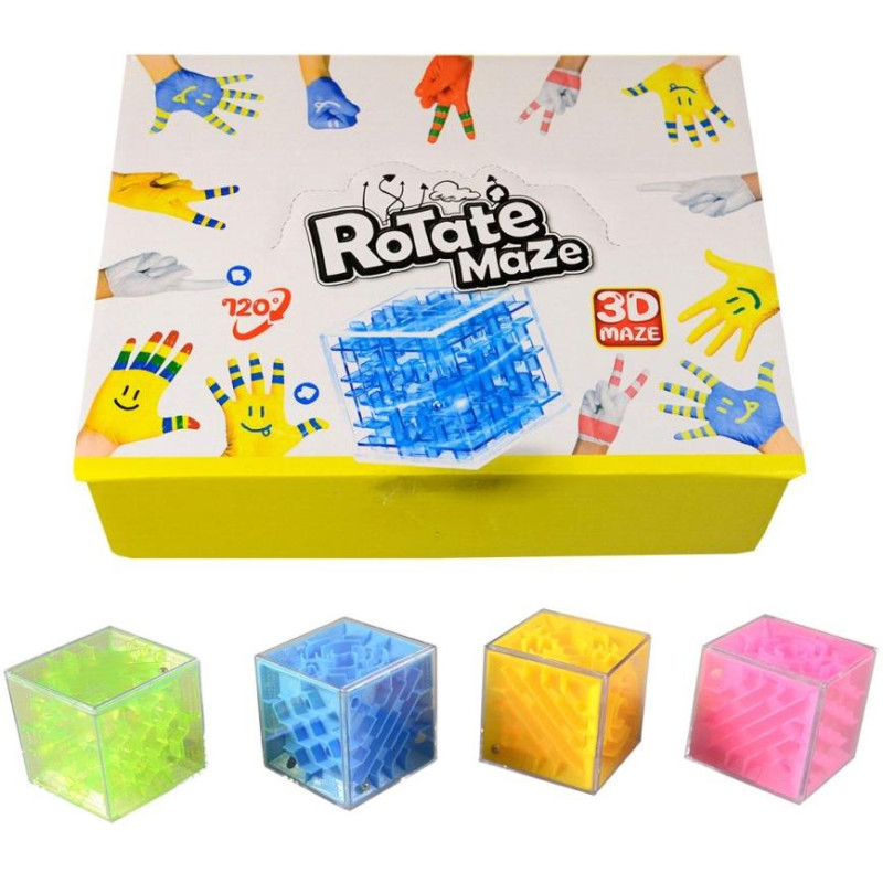 Hlavolam, 12 ks v boxu, 20 x 27 cm