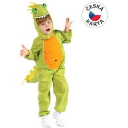 Šaty na karneval - dinosaurus, 80 - 92 cm