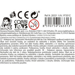 Hokejová souprava s pukem a míčkem, 90 cm